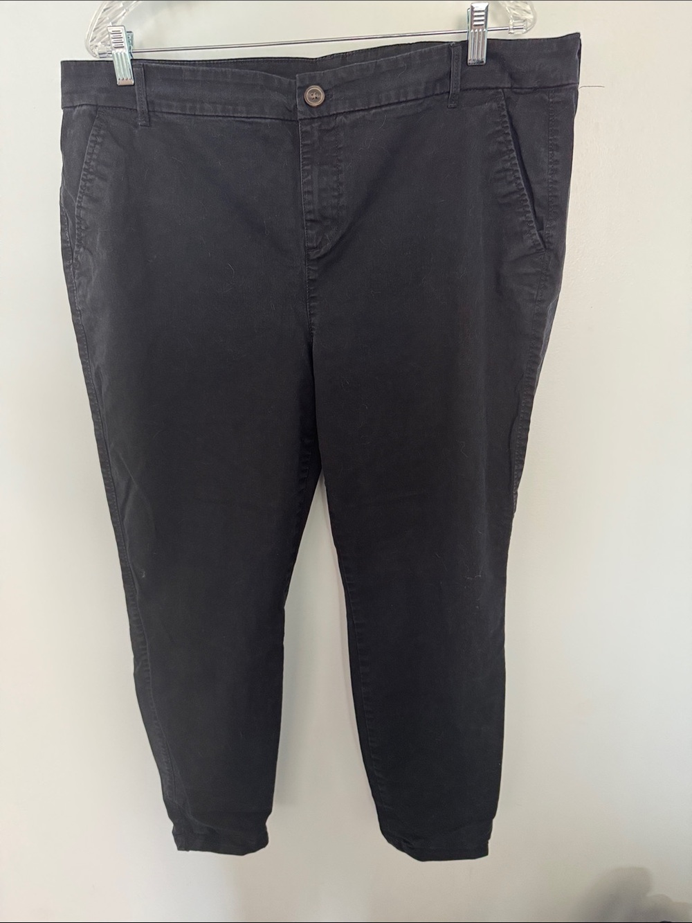 Old Navy Black Women's Skinny Fit Chino Pants